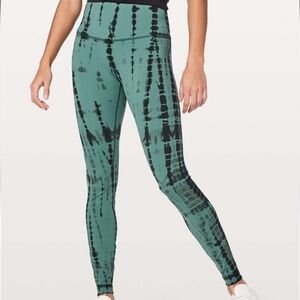 Lululemon Wunder Under Hi-Rise Tight Shibori Full-On Luxtreme New 4